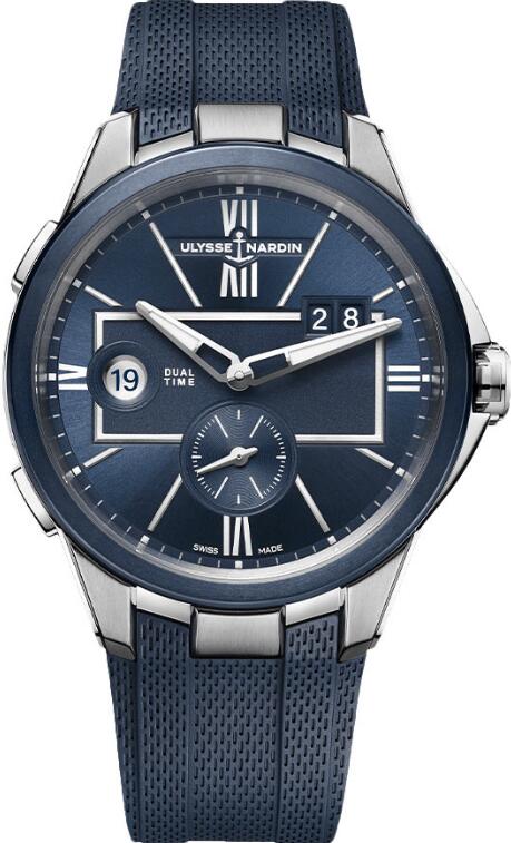 Ulysse Nardin Executive Dual Time 42mm 243-20-3/43 Replica Watch